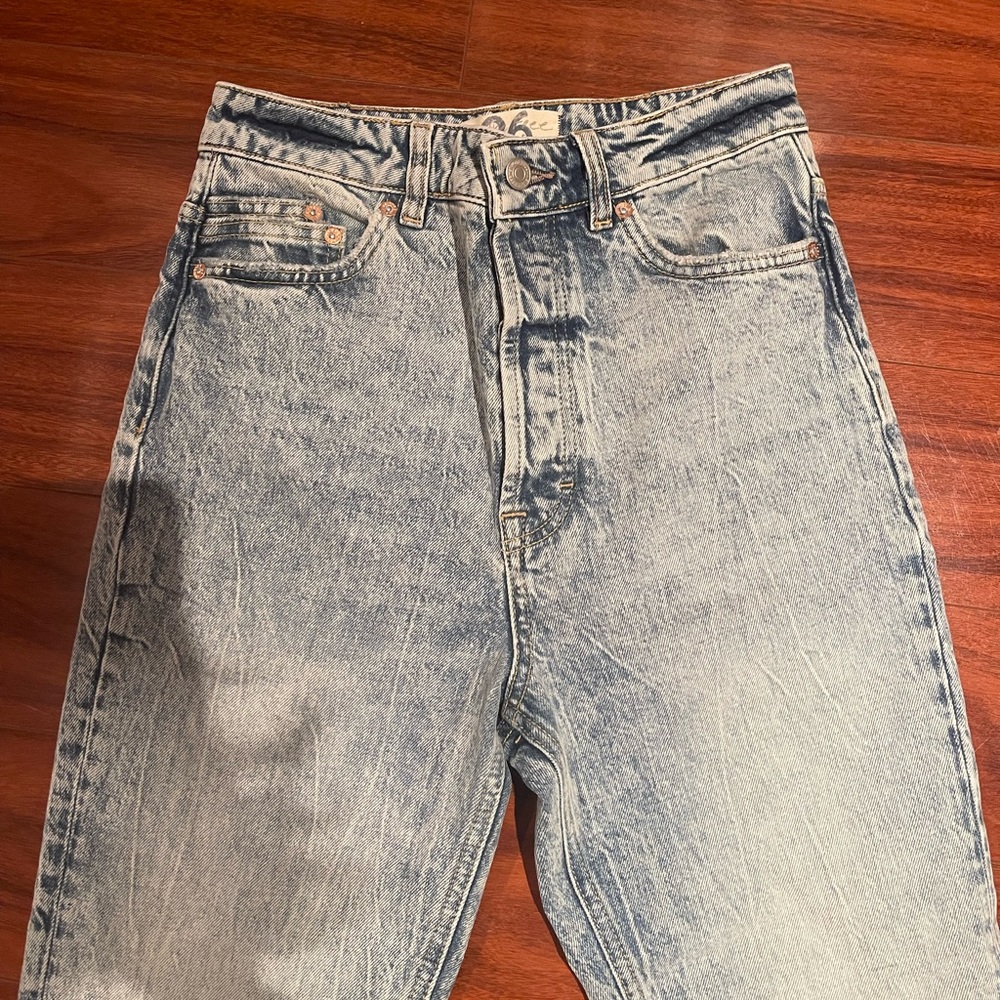 FREE PEOPLE ZURI MOM JEANS